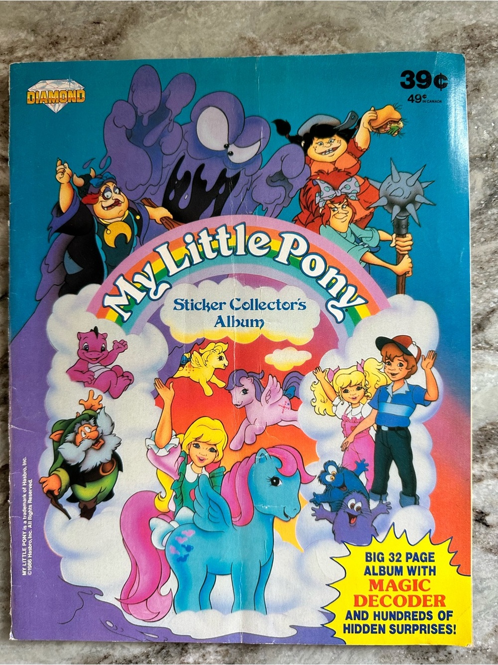 My Little Pony Sticker Collector's Album